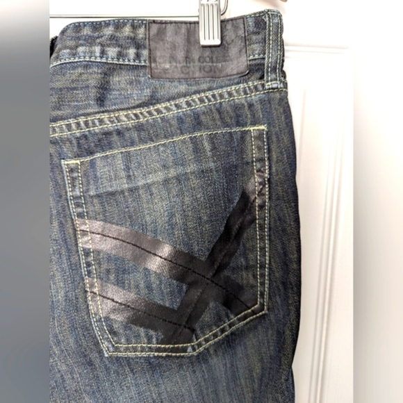 Kenneth Cole Reaction Men's Bootcut Jeans (34 X 32) - Picture 5 of 16